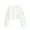 #A02-White, variant on Xyxonk Long Sleeve Shirts for Girls Fall Trendy Cute Daisy Prints Crop Tops Size 10-12 Kids Crewneck Tshirt Cute Plain Tween Girls Clothes White 140
