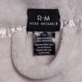 thumbnail image 5 of Ross Michaels Mens Plush Shawl Kimono Hooded Bath Robe (Light Grey, XXXL), 5 of 7