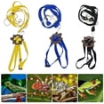 thumbnail image 3 of Pet Tortoise Turtle Leather Harness Strap Chest Collar Control Lead Walking E8W0, 3 of 5
