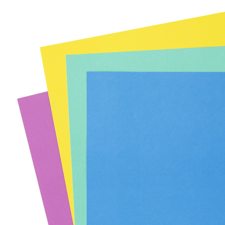 Livholic 60 Sheets Colored Cardstock 12x12 Assorted Color