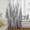 DarkGray, variant on Navy Blue Vintage Sheer Curtains 45 Inches Long for Living Room/Bedroom, Stripes Painting Retro Abstract Art Rod Pocket Voile Kitchen Curtains & Drapes Window Treatment 1 Panel, 52"W x 45"L