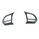 thumbnail image 4 of 9 Unids ABS Cubierta del Botón para Volante de Coche Pegatina Decoración Interior para MG5 MG6 MG ZS Estilo de Coche Fibra de Carbono, 4 of 5