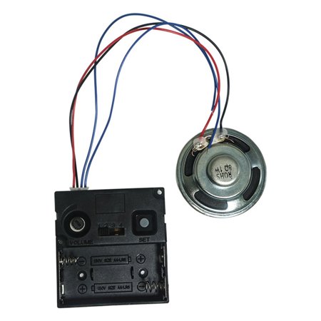 CIYISON Music Chimes Box Quartzs Clock with Clear Sound Speakers for Time Alerts