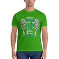 thumbnail image 3 of Teecentury Unisex I Know Heaven Is A Beautiful Place Because They Have My Wife Shirt Next Level - Unisex Fitted Tee Men'S Basic Short Sleeve T-Shirt Green 4x-Large, 3 of 5