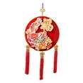 thumbnail image 1 of Decoración colgante de año Nuevo de dragón chino, colgante de borlas, ventanas, decoración colgante tradicional creativa del año Lunar para fiesta Estilo B, 1 of 8