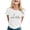 White, variant on T Shirts for Women Short Sleeve Crewneck Casual Cute Dinosaur Graphic Tees Funny Dino Shirt Summer Tops