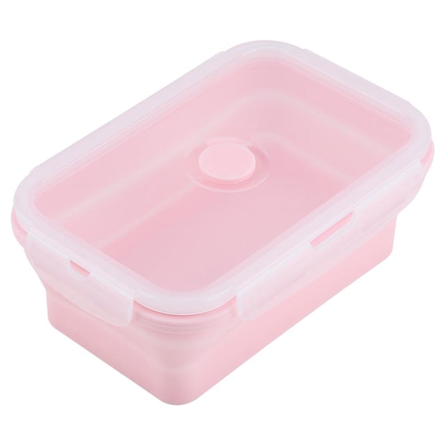 Recipiente De Almacenamiento De Alimentos De Silicona, Recipientes De Almuerzo De Silicona Portátiles Ligeros E Inodoros, Para Refrigeradores, Hornos De Microondas, Lavavajillas, ANGGREK Cocina, Decoración y Otros