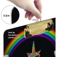 thumbnail image 4 of FMSHPON Unicorn Cat Sunglasses Clipboard Hardboard Wood Nursing Clip Board and Pull for Standard A4 Letter 13x9 inches, 4 of 7