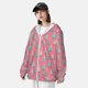 thumbnail image 3 of Fotbe Pastel Christmas Trees on Pink Chaqueta con Protección Solar UPF 50+ para Hombre y Mujer, Camisa con Capucha y Bolsillos-Medium, 3 of 7