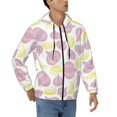 thumbnail image 4 of Zip Up Hoodies for Men - cartoon garlic cloves Long Sleeve Comfrt Men'S Fashion Hoodies & Sweatshirts, Jackets for Men Hoodies Pullover Clothing Clothes with Pouch, 4 of 5