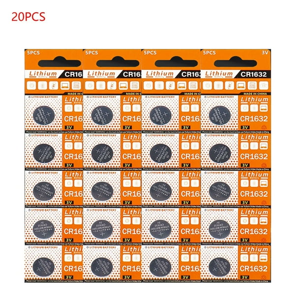 4 Pilas CR1632 De 3v Baterías Juguetes Tpms Control Remoto
