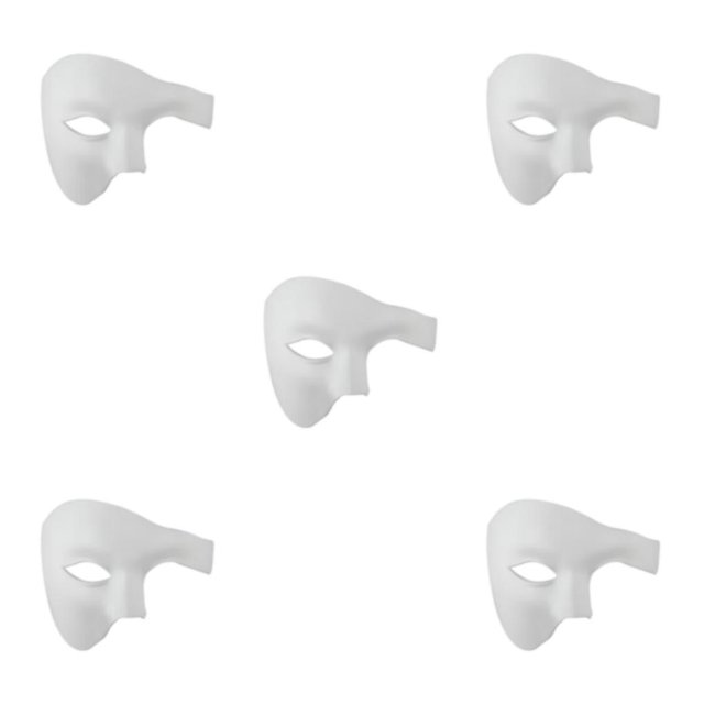 Wweixi Easy To Wear Sturdy And Durable Made With Plastic Wide Application white 5Set