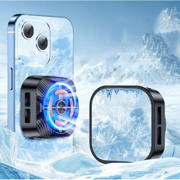 Semiconductor Mobile Phone Heat Sink Magnetic Suction Silent Live Streaming Mobile Phone Esports Game Expandable Heat Sink