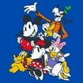 thumbnail image 2 of Boy's Mickey & Friends Retro Crew  Graphic Tee Royal Blue X Large, 2 of 5