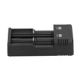 thumbnail image 4 of Usb Battery Charger Universal Battery Charger 2 Bay USB Rapid Charge With Indicator Light For 18500 26650 Lithium Battery, 4 of 8