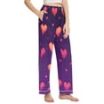 thumbnail image 2 of FORMRS Women's Pajama Pants with Pockets Soft Comfy Loungewear Sleep Bottom, Sizes S-2XL, Love in The Clouds, 2 of 8