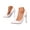 White, variant on Stylago Women's Closed Pointed Toe High Heels Dress Wedding Pumps Shoes Leather Trendy Stiletto for Ladies Work Business Size 6.5 Beige