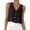 555#Black, variant on Womens V Neck Linen Tank Tops Spring Summer Beach Sleeveless Shirts Blouses Vest Top Light Green 2XL
