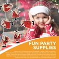 thumbnail image 2 of Metal Santa Ornaments Dz - Home Decor - 12 Pieces, 2 of 5