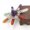 Amethyst, variant on HOOUN Healing Crystal Point Pyramid Energy Generator 7 Chakra Stones Reiki Gemstone-Amethyst