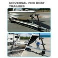 thumbnail image 6 of Mescukay Boat Trailer Steps with Handle - Heavy-Duty Non-Slip Surface, Universal Fit for Trailer Tongue Access, 400 lbs Load Capacity, 6 of 8