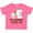 Hot Pink, variant on Inktastic My Grandpa Loves Me Girls Girls Toddler T-Shirt