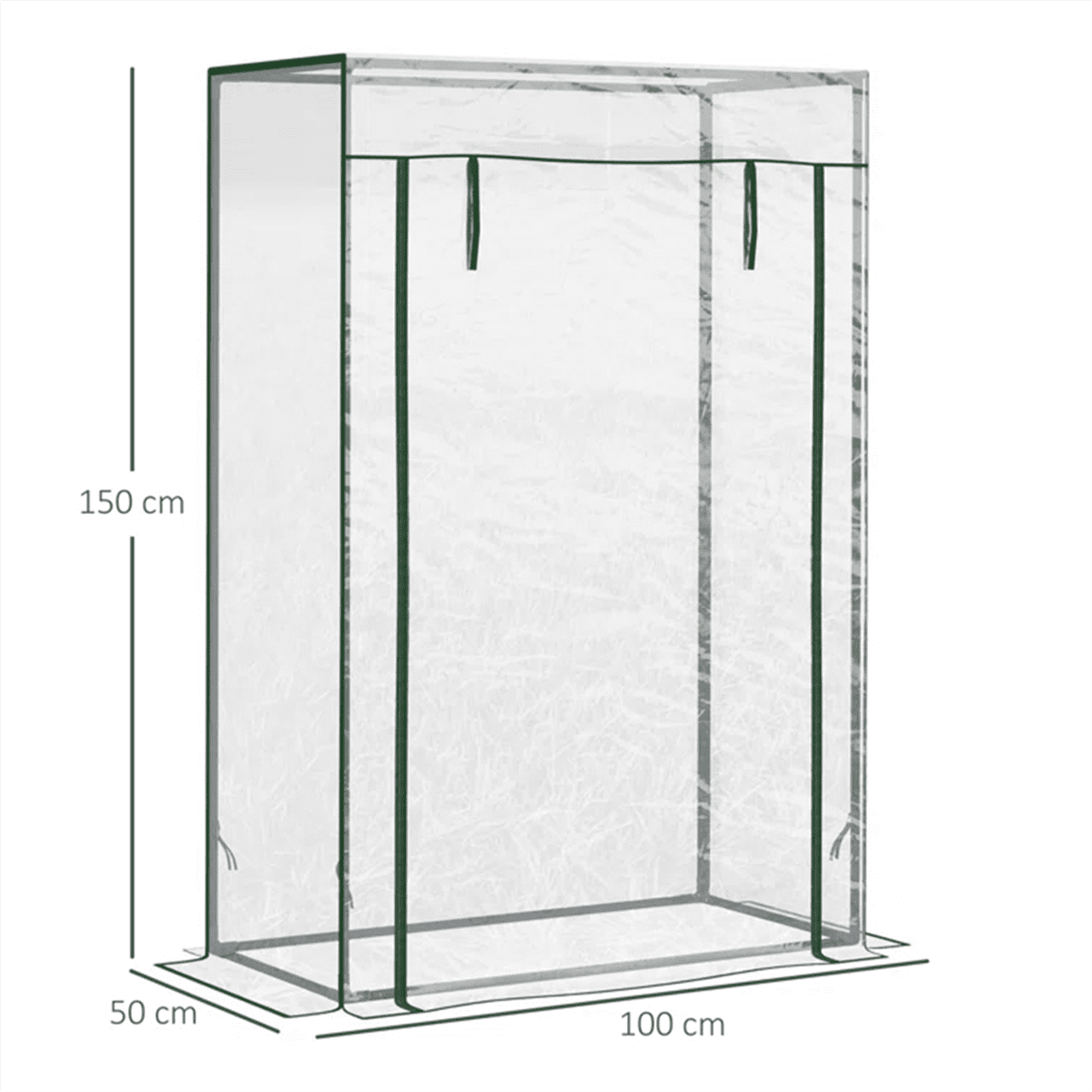 Greenhouse Replacement Cover Outdoor Grow Tent Waterproof Anti-UV Greenhouse Cover Portable Mini Garden Greenhouse