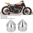 thumbnail image 1 of Fydun Cubiertas del eje delantero Púa de aleación de aluminio Tapa del eje delantero Cubierta de tuerca universal Reemplazo de reacondicionamiento de motocicleta para VRSC XG XL ANGGREK Otros, 1 of 7