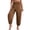 Coffee, variant on Hxshgdsn Womens High Waist Jogger Pants Elastic Cuff Ankle Casual Loose Fit Sport Trousers with Textured Waistband for Workout and Daily Lounging（Green/M）