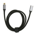 thumbnail image 3 of USB C Extension Cable Super Fast 10Gbps Data Transfer 4K Video Output Wide Compatibility Portable USB C 3.1 Gen 2 Male to Female Cable for USB C Hubs, Docks, Cameras, 3 of 7