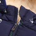 thumbnail image 6 of Baby Girls Boys' Winter Fleece Jackets With Hooded Toddler Cotton Dress Warm Lined Coat Outer Clothing 2-6T, 6 of 7