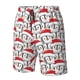 thumbnail image 4 of Fotbe Cute Christmas Hat Penguin Trajes de Baño Estampados para Hombre, Shorts de Verano de Secado Rápido, Ropa de Playa, Bañadores-X-Large, 4 of 6
