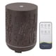 thumbnail image 2 of Humidificador de aire de grano de madera de 300ml, humidificador de aire aromático, luz nocturna de ambiente para dormitorio, sala de estar, oficina, enchufe de 100-240V EE. UU., 2 of 10