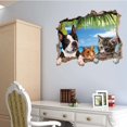 thumbnail image 3 of 3D Animal Landscape Creative Wall Stickers Home Decor Mural Art Removable Wall Decals, 3 of 5