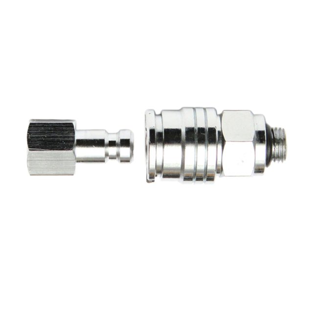 100% Cobre Cromado, 3/8 Pulgadas, Accesorios de Rápida de Gas Natural, Manguera de Propano de Gas LP para Electrodomésticos de Baja Presión, Baoblaze Kits de desconexión
