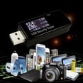 thumbnail image 2 of USB Voltímetro Amperímetro Probador de Capacidad de Potencia Medidor de Corriente de Voltaje, Rango de Prueba: 0-5.0A. Rango de DYNWAVEMX Probador de seguridad USB, 2 of 6