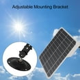 thumbnail image 4 of Panneau Solaire, Caméra de Sécurité Panneau Solaire Structure ABS Robuste pour l'Extérieur, 4 of 8