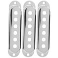 thumbnail image 4 of Guitar Pickup Cover, Brass Single Pickup Cover, Long Service Life Easy To Install And Remove For Bands Guitar Practice And Performance Bass Gold,Black,Silver,Red Copper,Bronze, 4 of 8