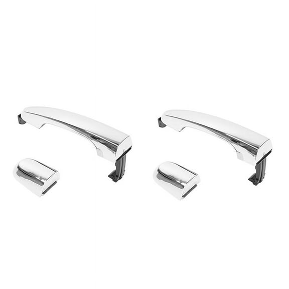 2X Rear Right Rr Outside Outer Exterior Door Chrome Handle Fits: for 11-15 Sorento