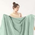 thumbnail image 6 of GiLiling Cooling Blanket for Hot Sleepers and Night Sweats Summer Blanket Thin Light Blanket Textured Breathable Cool Fiber Ultra Cold Breathable Comfortable All-Season., 6 of 8