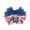 Multicolor, variant on HuiXinOu Patriotic Bow Wreath, Red White Blue Ribbon Door Decoration for Independence Day, July 4th Outdoor and Indoor Decor