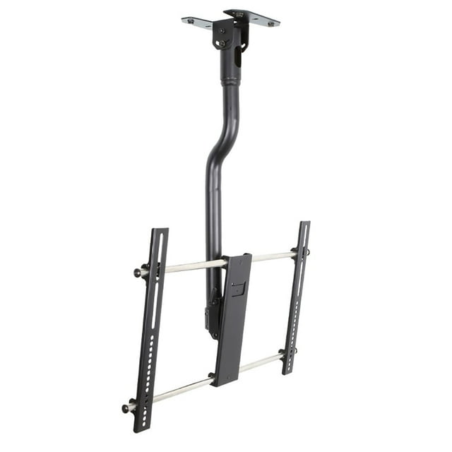 SyncMount - Support de Plafond Inclinable pour Téléviseur, Convient aux Écrans de 43 Pouces à 90 Pouces, Poids Max 125 Lb