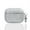 Silver, variant on Allytechgroup for Airpods Pro (2019) Case with Keychain, Slim Shockproof Bling Glitter Cover for Women Girls Anti-Scratch PC TPU Protective Case with Precise Cutouts & Comfortable Grip, Black
