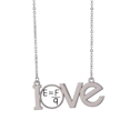 thumbnail image 1 of Champ Électrique Intensité Formule Amour Collier Pendentif Bijoux, 1 of 3