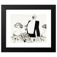 thumbnail image 2 of Albert Engström 14x12 Black Modern Framed Museum Art Print Titled - Speech to the Ladies (1906), 2 of 5