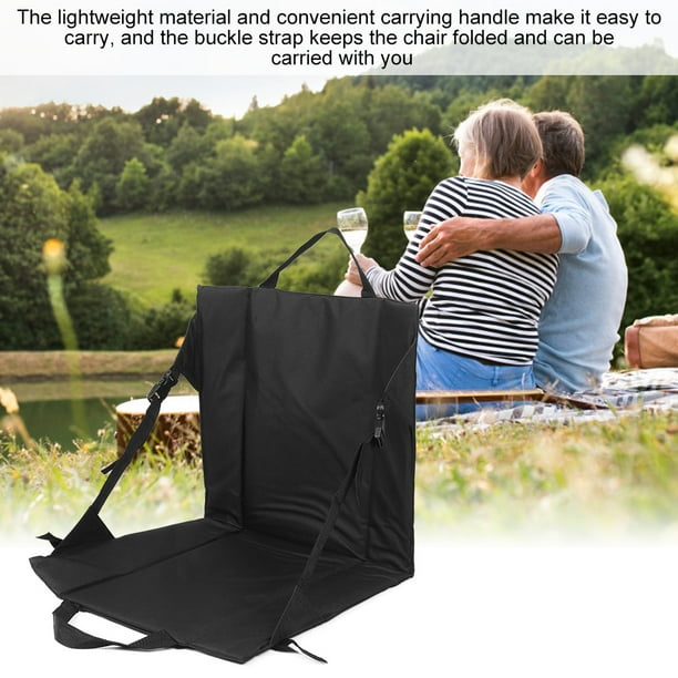 Silla Para Mochileros Silla Para Acampar Plegable Con Cojin De Un Solo Hombro Para Estadios Para Festivales Al Aire Libre Estadios Para Acampar OTVIAP Beach Folding Chair Walmart en linea