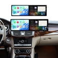 thumbnail image 2 of ZWNAV Dual 9.1 inch Screen Car Radio For Mercedes-Benz CLS(W218) 2010-2011 Android 15 Multimedia Player GPS Navigation Auto DSP Stereo Host, 2 of 13
