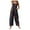 Navy, variant on QENGING Clearance Women's Jumpsuits Pants Floral Prints Straps Wide Leg with Pockets Vintage Jumpsuit Deals