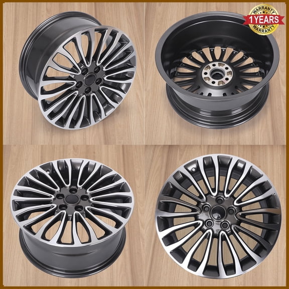 18" 18x8j Machined Charcoal Wheel For Ford Fusion 2017 2018 Quality Rim 4pcs/Set