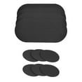 thumbnail image 4 of de tambor de bajo Uds. de pedales dobles almohadillas de batería de práctica almohadillas adhesivas fuertes duraderas para, 4 of 6